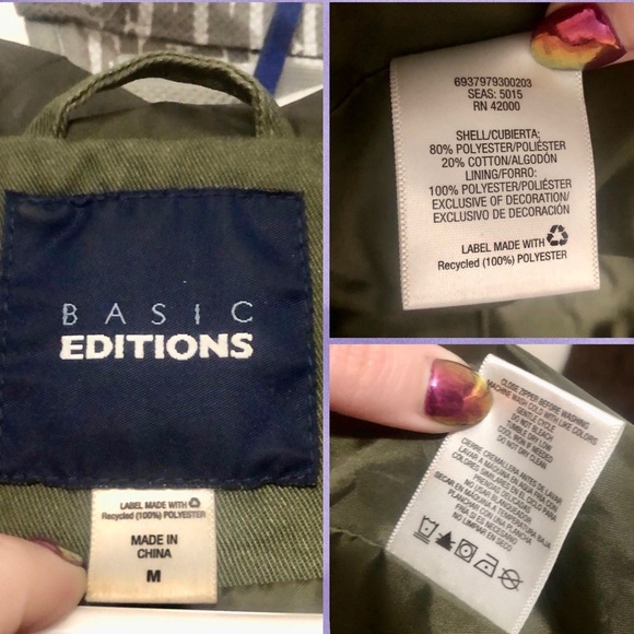 Basic Editions Utility Jacket 💚 - Picture 8 of 13